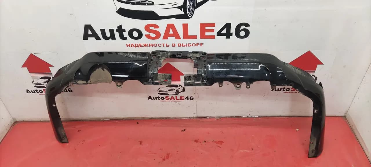 Юбка заднего бампера Toyota Land Cruiser 300