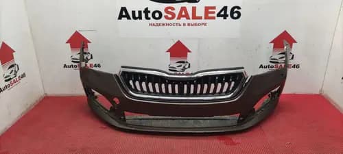 Бампер передний Skoda Rapid 2