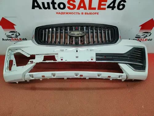 Бампер Geely Monjaro передний с решеткой