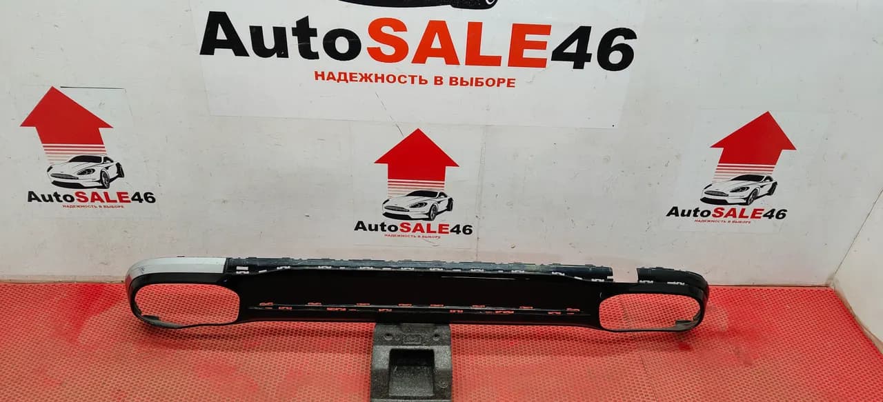 Юбка заднего бампера Mercedes W223
