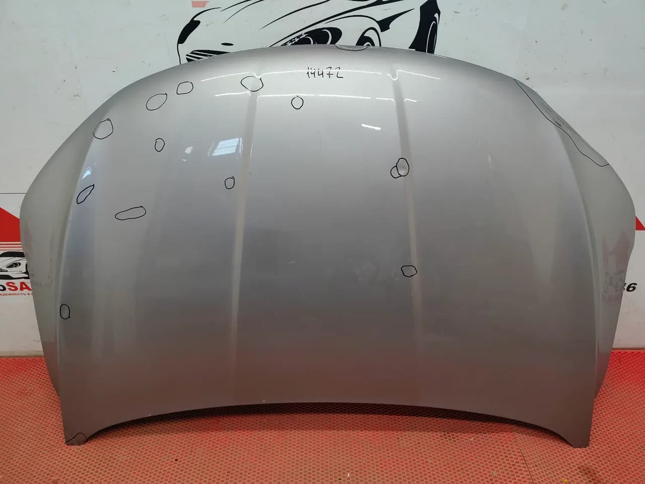 Капот Geely Coolray серый бу оригинал